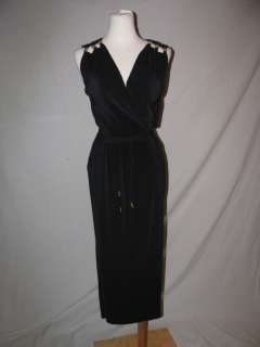 NWT Diane Von Furstenberg Chania Fin Pleat Dress 2 Wrap Black  
