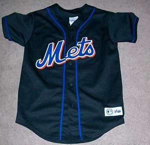 New York Mets Mike Piazza Majestic Baseball Jersey Youth Medium  