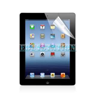 LCD SCREEN PROTECTOR CLEAR GUARD FILM FOR APPLE IPAD 3  