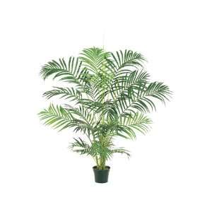    Pack of 2 Potted Artificial Silk Areca Palms 5 Home & Kitchen