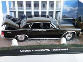 MINT BOXED JAMES BOND LINCOLN CONTINENTAL GOLDFINGER  