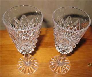   Crystal 5 3/4 SPERRINS WINE GLASSES £1 No Res 4 AVAIL Excel cond