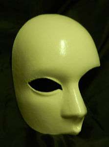 Maschera papier machè Masque fantasma dell Opera party  