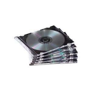  Fellowes Slim CD/DVD CaseJewel Case   Book Fold   Plastic 