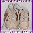 NEXT brown Baby Boys Trainers ★ Pram Shoes ★ 3 6 Months