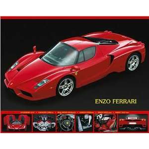  Poster, Enzo Ferrari, Final Size: 19.75 in X 15.75 in 
