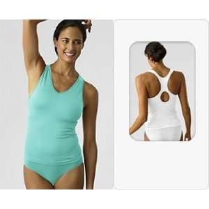  Womens Regular Seamless Active 2 in 1 Tank Top, in Pale 