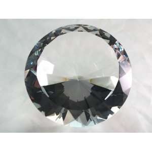 Crystal Diamond Jewel Paperweight 200 mm Clear 