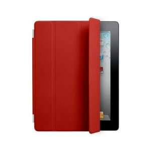  APple Smart Cover  Leather  for iPad 2/ iPad 3, RED 