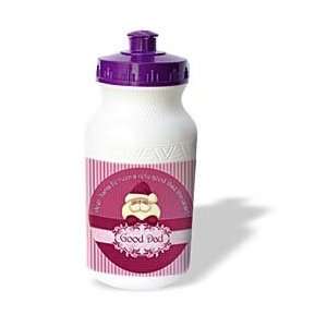   Santa I Have Been a Very Good Dad This Year in Pink   Water Bottles