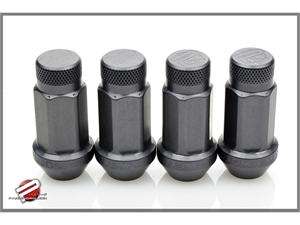   :JDM Aluminum Lug Nuts Gunmetal (20 Pack Extended Close End) 12 x 1.5