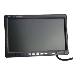  7 LED TFT LCD Monitor Car Rearview Monitor for Home and 