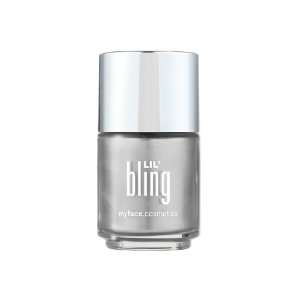  cosmetics Lil bling Chrome Nail Polish, Silver Screen 0.53 oz Beauty
