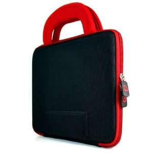 RED Briefcase DICE Carrying Case for Acer Iconia Tab A500 10S16u 10.1 