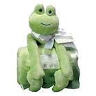 BABY ANIMAL ADVENTURE PLUSH FROG RATTLE WITH BLANKET