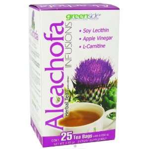 Greenside Functional Foods   Alcachofa Herbal Artichoke Tea Infusion 