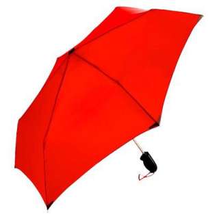 WalkSafe Auto Open/Close Reflective Umbrella   Red 42