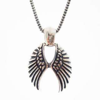 925 Sterling Silver Angel Wing Charm Pendant Jewelry  