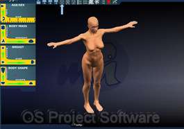 3D Human Modeling and Animation Software for PC and MAC  