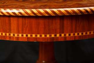 Antique Italian Sorrento Centre Table Inlay Dining Tables  