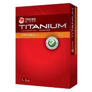   Trend Micro Titanium Antivirus Plus 2012   1 User Software