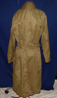 VIETNAM VIETNAM OFFICERS DRESS RAIN COAT ARMY SIZE 34R  
