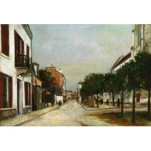   Oil Reproduction   Maurice Utrillo   24 x 16 inches  