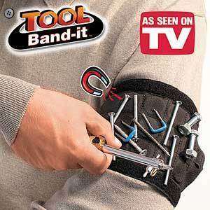   Band it Adjustable Magnetic Arm   As Seen On TV   Hold up to 25 pounds