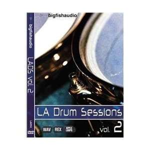  Big Fish Audio La Drum Sessions Vol. 2 Sample Library Dvd 