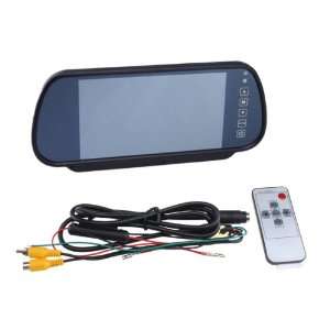   LCD Car Rearview Mirror Monitor With Rear View Camera: Car Electronics