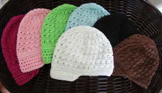lots 3 Newsboy Crochet Hat Toddler Baby Boy 0Month 1Y  