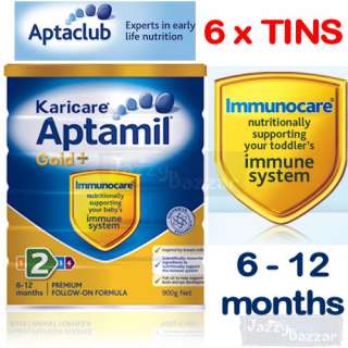   12 Mnth Aptamil Gold Plus Immunocare Baby Formula Milk Powder  