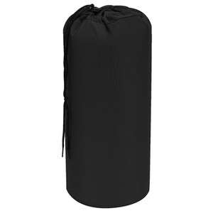   Bag Waterproof Nylon Stuff Sack Bag 10 x 22 24 L Hiking Gear BLACK