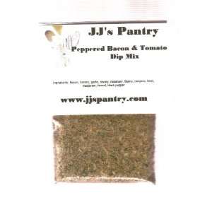 JJs Pantry Peppered Bacon & Tomato Dip Grocery & Gourmet Food