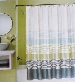  Fabric Shower Curtain NEW Bath Room Decor Modern Design Teen  