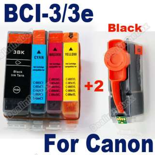 Packs ink Cartridge BCI 3/BCI 3e For Canon S400/S450/S500/S520/S530D 