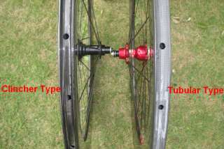 38mm tubular carbon wheelset carbon fiber bike wheels  
