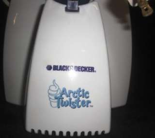Black & Decker Arctic Twister Ice Cream Mixer Maker  