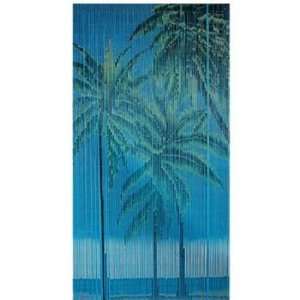 Tropical Island Bamboo Door Curtain 