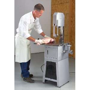  Professional Meat Cutting Band Saw with Built   in Grinder 