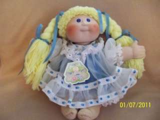 APPLAUSE 1984 Cabbage Patch Kids Porcelain Doll SIGNED  