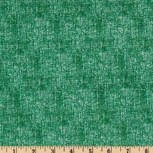  44 Wide Textural Blenders Burlap Emerald Fabric By The 