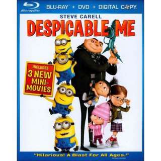 Despicable Me (3 Discs) (Includes Digital Copy) (Blu ray/DVD) (Dual 