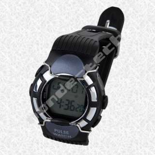 sport heart pulse rate calorie counter watch + monitor + stopwatch 