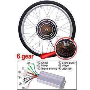   26 Inch Rear Wheel Electric Bicycle Cycle Bike Motor Conversion Kit