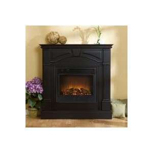  Sussex Braid Black Electric Fireplace by Southern 