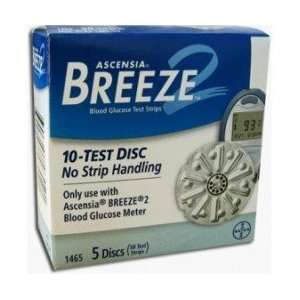  Breeze Blood Glucose Test Strips X50 Strips Health 