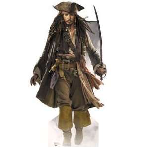  Life Sized Jack Sparrow Carboard Cutout Toys & Games