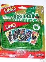 BOSTON CELTICS LEGENDS *SPECIAL EDITION *UNO CARD GAME  