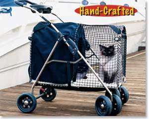   Ave ENCLOSED Pet Dog Cat SUV Stroller Carrier Blue 838009000024  